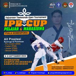 Pengcab TI Kabupaten Bogor Gelar Event IPB Cup dan Piala Kemenpora 2024