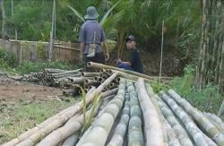 HUT RI, Penjual Bambu di Kota Probolinggo Raup Untung Jutaan Rupiah