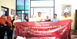 Sambut Hari Pengayoman ke-79, BHP Surabaya Gelar Bakti Sosial Kumham Peduli, Kumham Berbagi