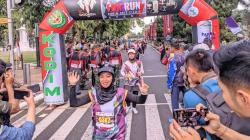 Sambut HUT ke-79 RI, Kodim 0613 Ciamis Gelar Fun Run 2024