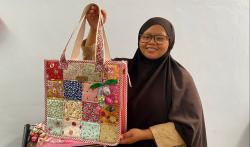 Keren, Kerajinan Patchwork Ibu Rumah Tangga di Ponorogo Digemari Warga Amerika