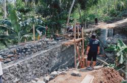 Desa Talagasari Sindangbarang Cianjur Optimalkan DD Bangun Jembatan Baru Penghubung Antar Kampung