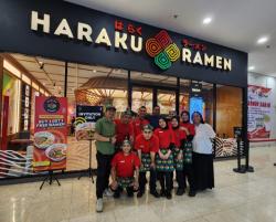 Sukses di TSM Makassar, Haraku Ramen Hadirkan Gerai Ramen Halal Kedua di Mall Panakkukang