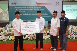 UPZ SIG Pabrik Tuban Serahkan Dana Zakat Karyawan 2,2 M Kepada Baznas Tuban