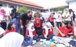 Pemkot Semarang Berdayakan Hasil Urban Farming saat Uji Coba Makan Siang Bergizi