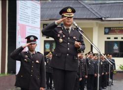 Polres Aceh Tengah Gelar Upacara Peringatan HUT RI Ke-79