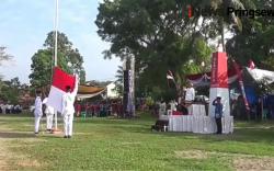 Video Paskibra Wonosobo Kibarkan Bendera