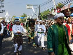 Kuda Kosong Jadi Magnet Bagi Ribuan Warga Cianjur dalam Helaran Budaya Sambut HUT RI dan HJC