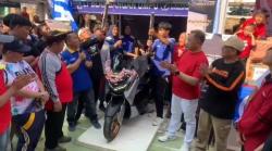 Semarak Kemerdekaan Yamaha Lounching Kendaraan N-max Turbo di Event Jalan Sehat di Umpu Semenguk