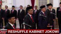 Reshuffle Kabinet 2024, Presiden Jokowi Lantik Rosan Roeslani hingga Bahlil Lahadalia