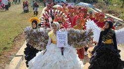 Majukan Desa Wisata, Warga Jatirejo Gunungpati Semarang Meriahkan Karnawal Kemerdekaan HUT RI