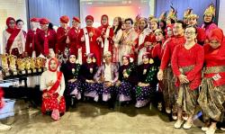 Gebyar Merdeka, Komunitas Kain dan Kebaya Indonesia Jatim Gelar Lomba Menyanyi hingga Lines Dance