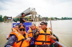 Soal Robohnya Jembatan Lalan, Pj Bupati Muba Minta Perusahaan Tanggung Seluruh Biaya Perbaikan