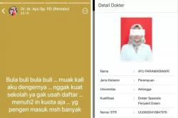 Ini Sosok dr Ayu Paramaiswari, Lulusan Unair yang Sentil Kasus Bullying Dokter PPDS Undip