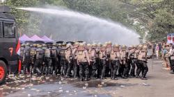 Polres Ciamis Gelar Simulasi Sispam Kota untuk Antisipasi Potensi Kerusuhan Pilkada 2024