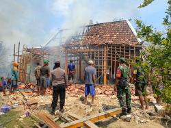 Empat Rumah di Desa Pelem Gabus Terbakar Kerugian Rp300 Juta, Kata Polisi Ini Penyebabnya