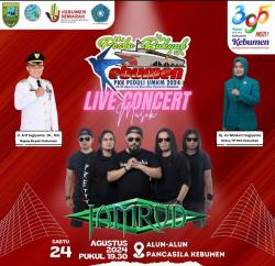 Konser Jamrud Ramaikan Pameran TP PKK dan UMKM, Ini Kegiatan Pesta Rakyat Kebumen