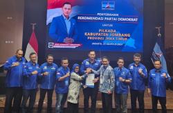 Demokrat Resmi Berikan Rekomendasi Mundjidah-Sumrambah untuk Pilkada Jombang 2024