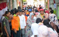 Ketua PKK Makassar, Indira, Libatkan Anak-anaknya Rancang Fasilitas Umum di Lorong