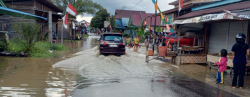 Hujan Deras, Ratusan Rumah di Gumas Kalteng Terendam Banjir