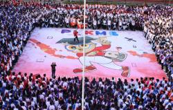 Keseruan Treasure Hunt dan Giant Puzzle di PKKMB Untag Surabaya 2024, Ini Tujuan Sebenarnya?