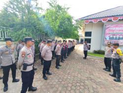 Ratusan Personel Polisi Amankan Pendaftaran Pilkada di Kantor KIP