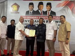 Terima B1KWK dari Gerindra, Hendri Tambur Simamora Siap Majukan Humbahas