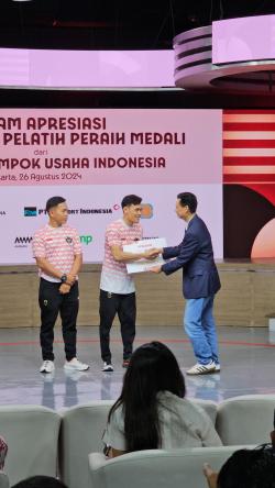 PTFI Berikan Bonus Atlet dan Pelatih Peraih Medali di Olimpiade Paris 2024