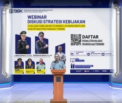 Gelar Webinar Strategi Kebijakan, Kemenkumham Sulteng Tingkatkan Akses Keadilan Bagi Masyarakat Misk