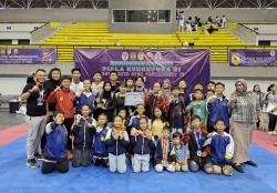 Joss, Karateka PB Karate Champ Grobogan Juara Umum 1 Piala Kemenpora RI di Yogyakarta