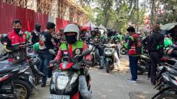 Ribuan Driver Online Bekasi Raya Geruduk Jakarta Gelar Aksi Unjuk Rasa