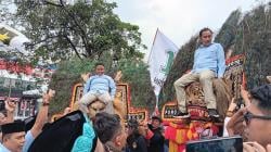 Diarak Reog Ponorogo, Supian-Chandra Daftar  KPU Depok