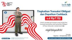 Semarakan HUT ke-79 RI, Transaksi Obligasi di bank bjb Dapat Cashback Jutaan Rupiah