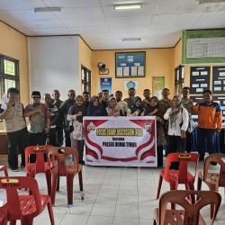 Polsek Dumai Timur Lakukan FGD Rangka Menghadapi Pilkada Serentak Tahun 2024 di Kota Dumai