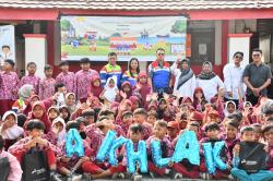 Pertamina Kilang Balongan Tebar Inspirasi dan Edukasi kepada Siswa SD 