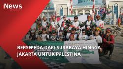 Bersepeda dari Surabaya Hingga Jakarta untuk Palestina