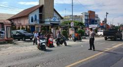 Minggu Kasih Polres Batu Bara Patroli Serta Sambangi Gereja yang Ada di Wilayah kabupaten Batu Bara