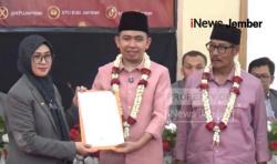 Pasangan Fawait-Djoko Daftar Calon Bupati Jember Diiringi Kesenian Tradisional