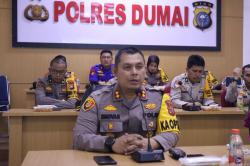 Kapolres Dumai Pimpin Giat Analisa dan Evaluasi Mingguan Terkait OMP Lancang Kuning 2024