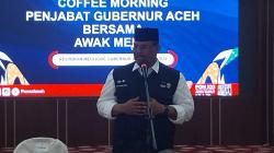 Pj Gubernur Aceh ; Kita Harap Media Bisa Berperan Dalam Memberitakan PON XXI Aceh Sumut