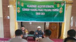 Polres Polman Gelar Binrohtal untuk Tingkatkan Profesionalisme dan Moralitas Anggota