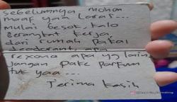 Viral, Surat Cinta dari Rekan Kerja untuk Wanita Ini bikin Syok!