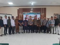 Gelar FGD, Polsek Dumai Barat Sampaikan Pentingnya Komunikasi dan Koordinask