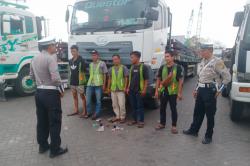 Satlantas Polres Pelabuhan Tanjung Priok Gelar Patroli Kamtibmas dan Imbauan di Buffer Area