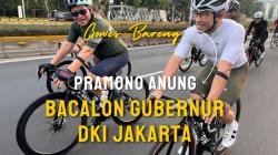 Cagub DKI Jakarta Pramono Anung Gowes Bareng Masyarakat Jakarta