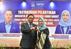 dr. Ratnawati Dilantik Jadi Anggota DPRD dan Ketua Fraksi Demokrat Jabar