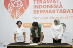 Kado Istimewa HULN 2024, Pemkot Bogor Launching Perwali Perlindungan dan Pemberdayaan Lansia