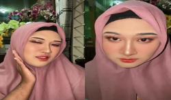 Viral Seorang Pria Dimakeup jadi Perempuan, Hasilnya Menakjubkan, Cantik Banget!