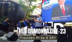 SBY Bernyanyi di HUT Demokrat ke-23