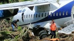 Pesawat Trigana Air Tergelincir di Bandara Kamanap, Rombongan Pejabat Papua Dievakuasi